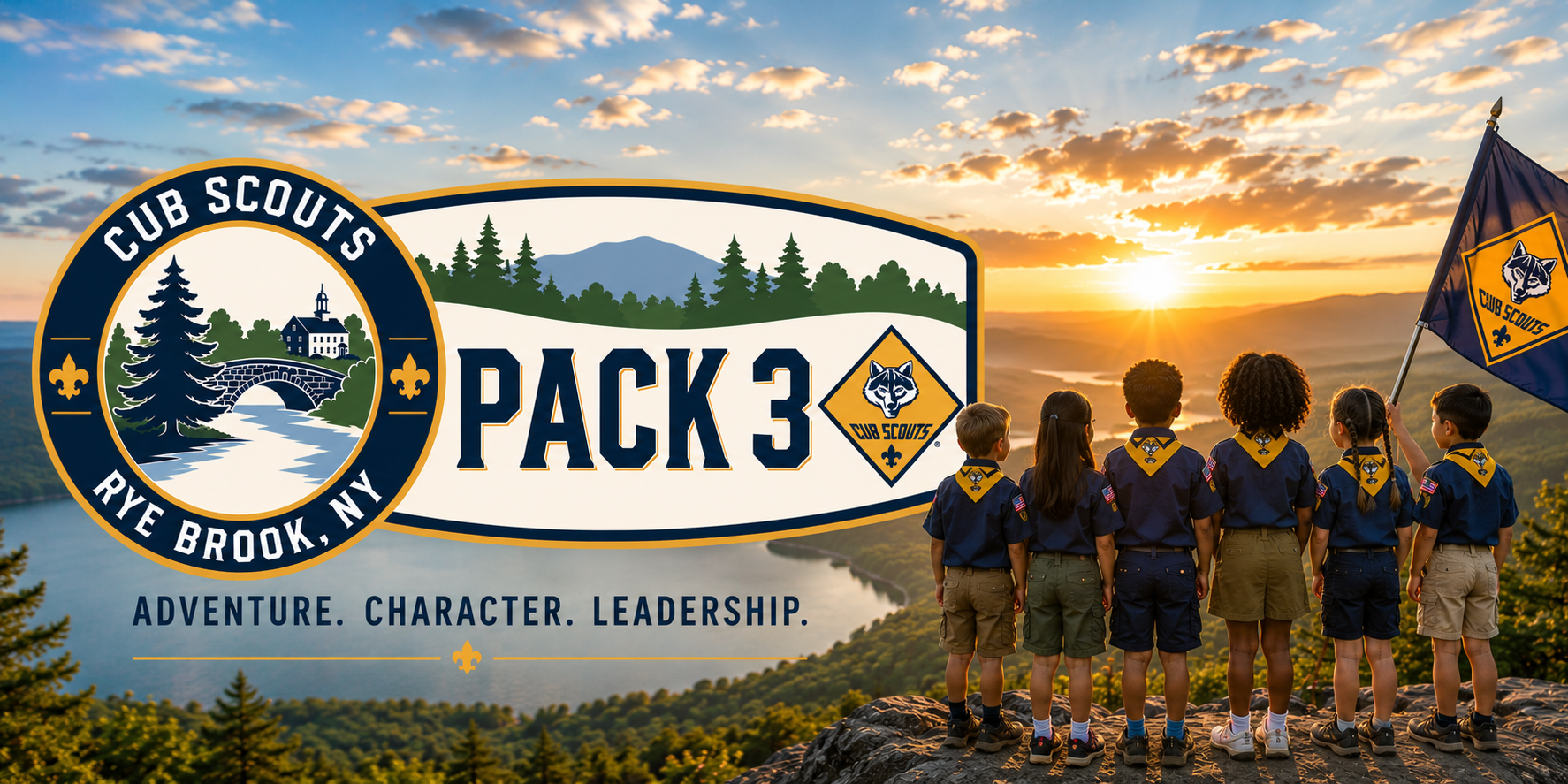 Cub Scouts Rye Brook Pack 3. Adventure. Character. Leadership.